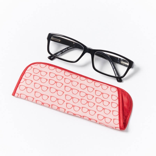 Glasses Pouch-Red Specs