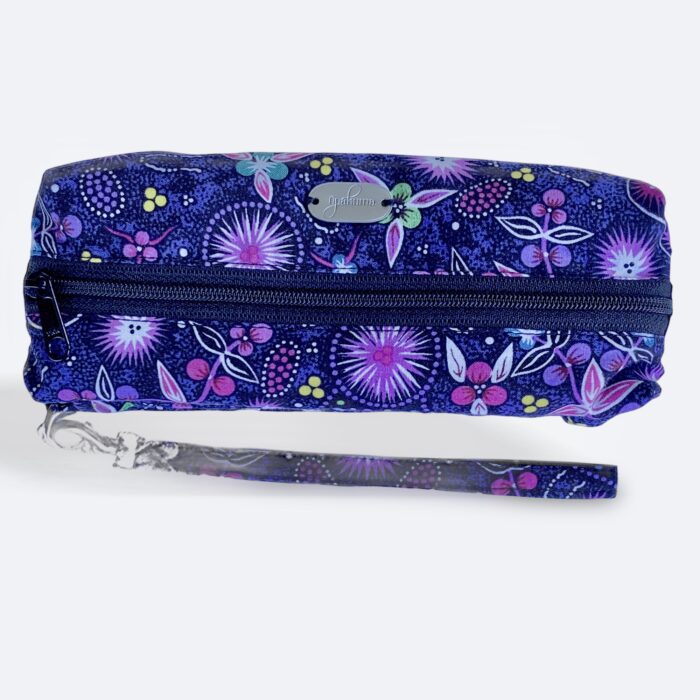 Multi Purpose Pouch–Bush Lemon-Purple-Closed